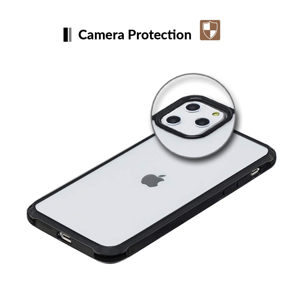 Custom iPhone 11 Pro Max Case with Photo/Text Personalization - Soft TPU Bumper & Clear PC Back Cover | Perfect for Gifts, Travel Protection & Everyday Use (PHT-BK-P1)