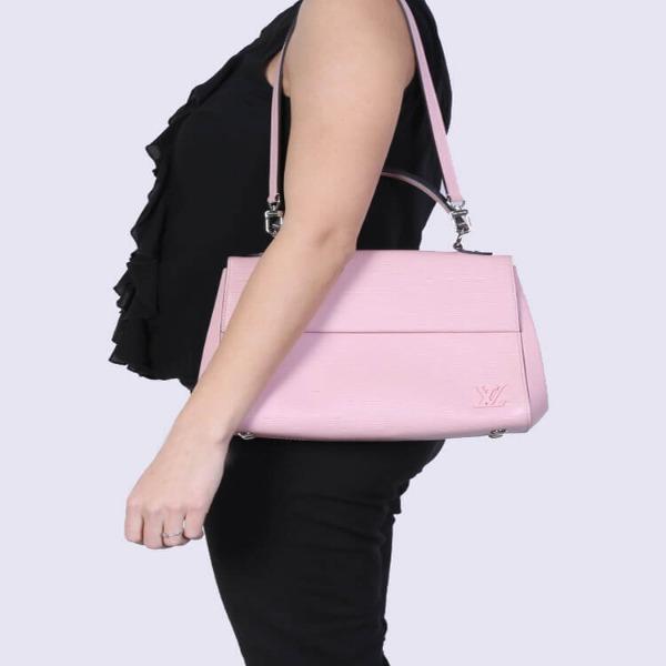 Louis Vuitton Cluny BB Handbag in Epi Leather - Rose Ballerine Pink Crossbody Bag for Women | Perfect for Work, Date Night & Travel Accessories