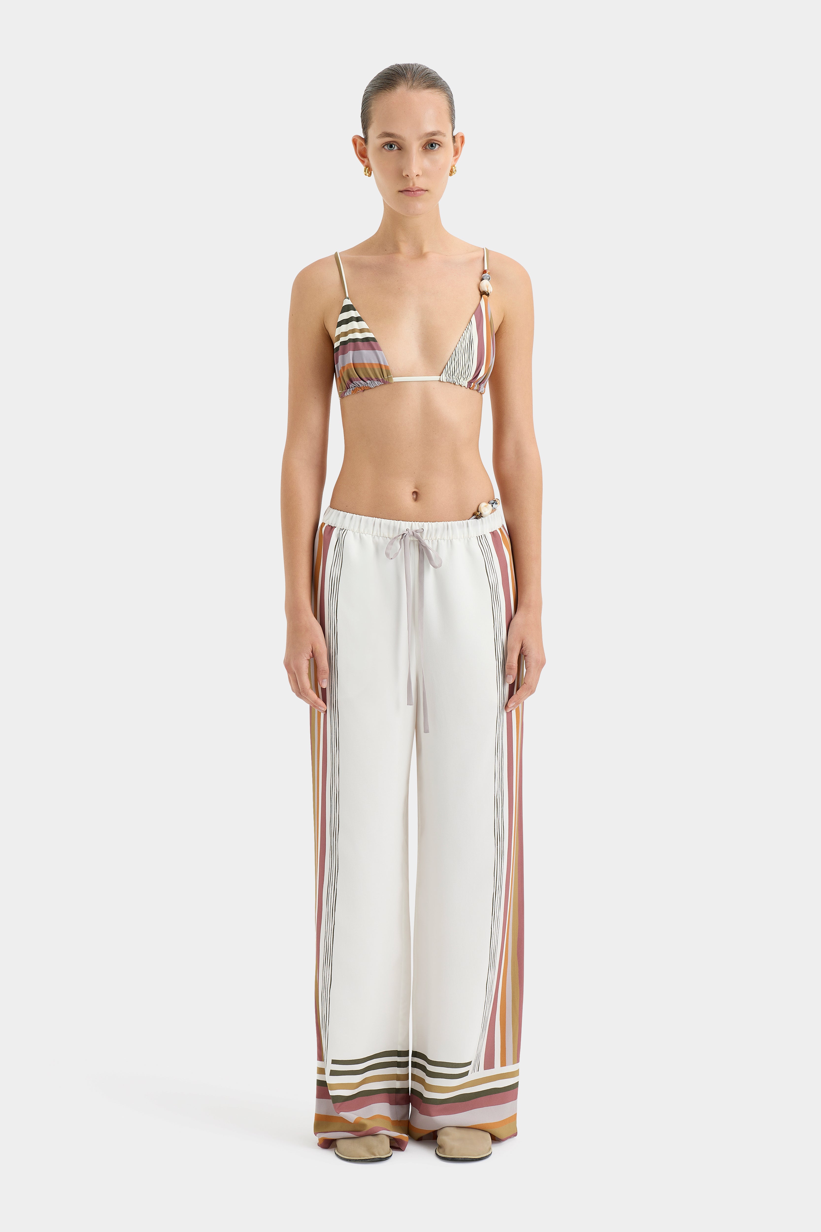 Caprera Pant Milazzo Stripe - Women's Casual Striped Pants for Work, Travel & Everyday Wear | Comfortable & Stylish Trousers