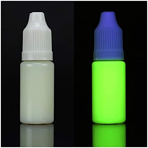 UV Black Light Ink for Inkjet Printers - Fluorescent Invisible Ink Only Visible Under Blacklight (Yellow, 100ml) - Perfect for Security Printing, DIY Projects, and Secret Messages