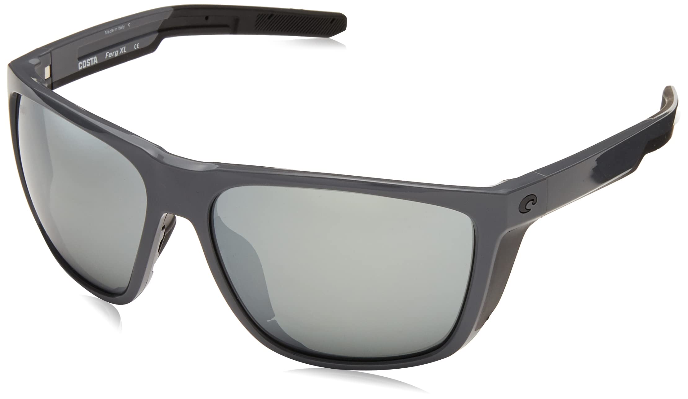 Costa Del Mar Men's Ferg XL Rectangular Polarized Sunglasses - UV Protection, Durable Frame - Perfect for Fishing, Driving & Outdoor Adventures