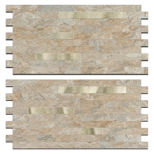 Sandstone With Metal Gold