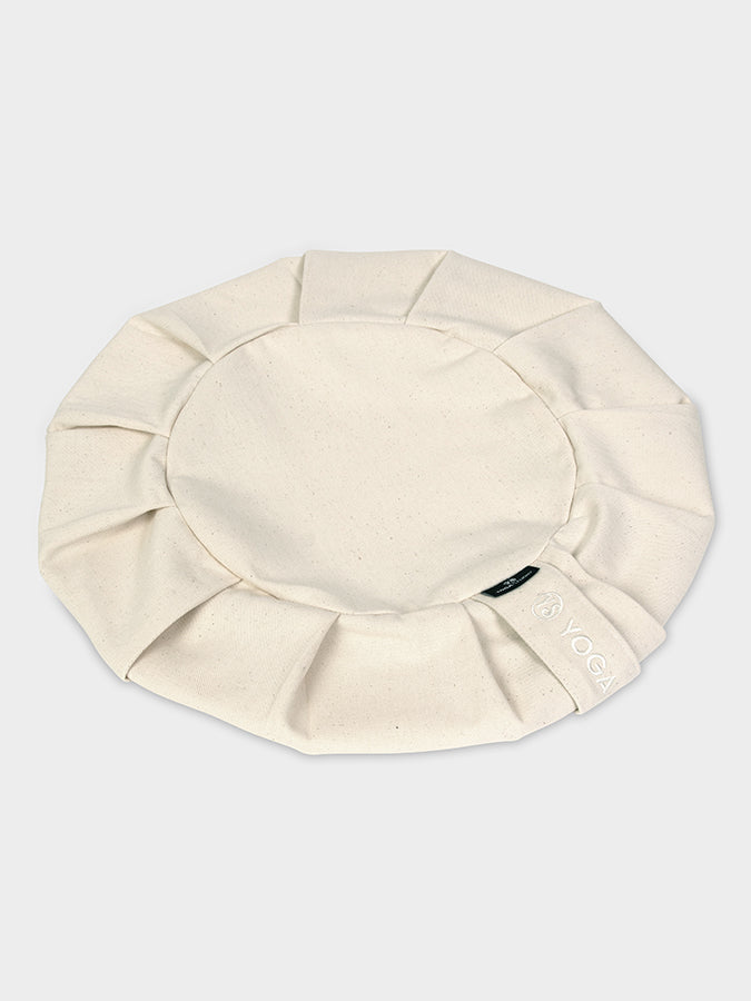Premium Round Yoga Cushion Cover for Meditation & Home Studio - Soft & Washable EU-Size Bolster Case for Yoga, Zazen & Relaxation at Home