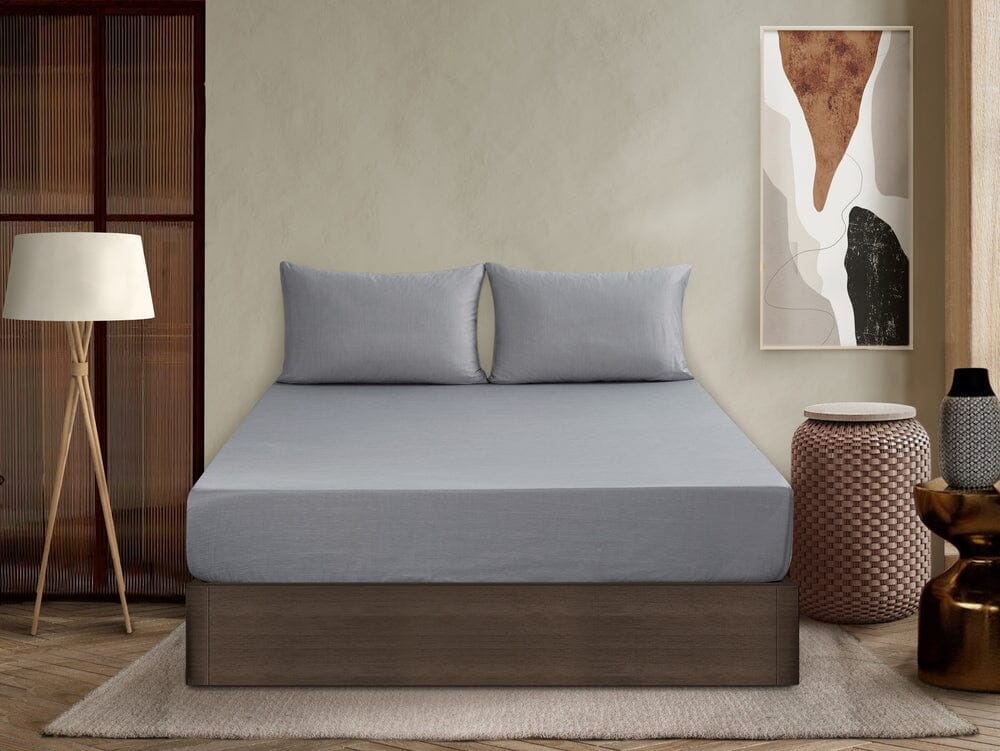 Holy Sheets™ Chalky Bundle Bed Set - Soft & Stylish Bedding for Cozy Comfort | Perfect for Master Bedrooms, Guest Rooms & Dorm Decor