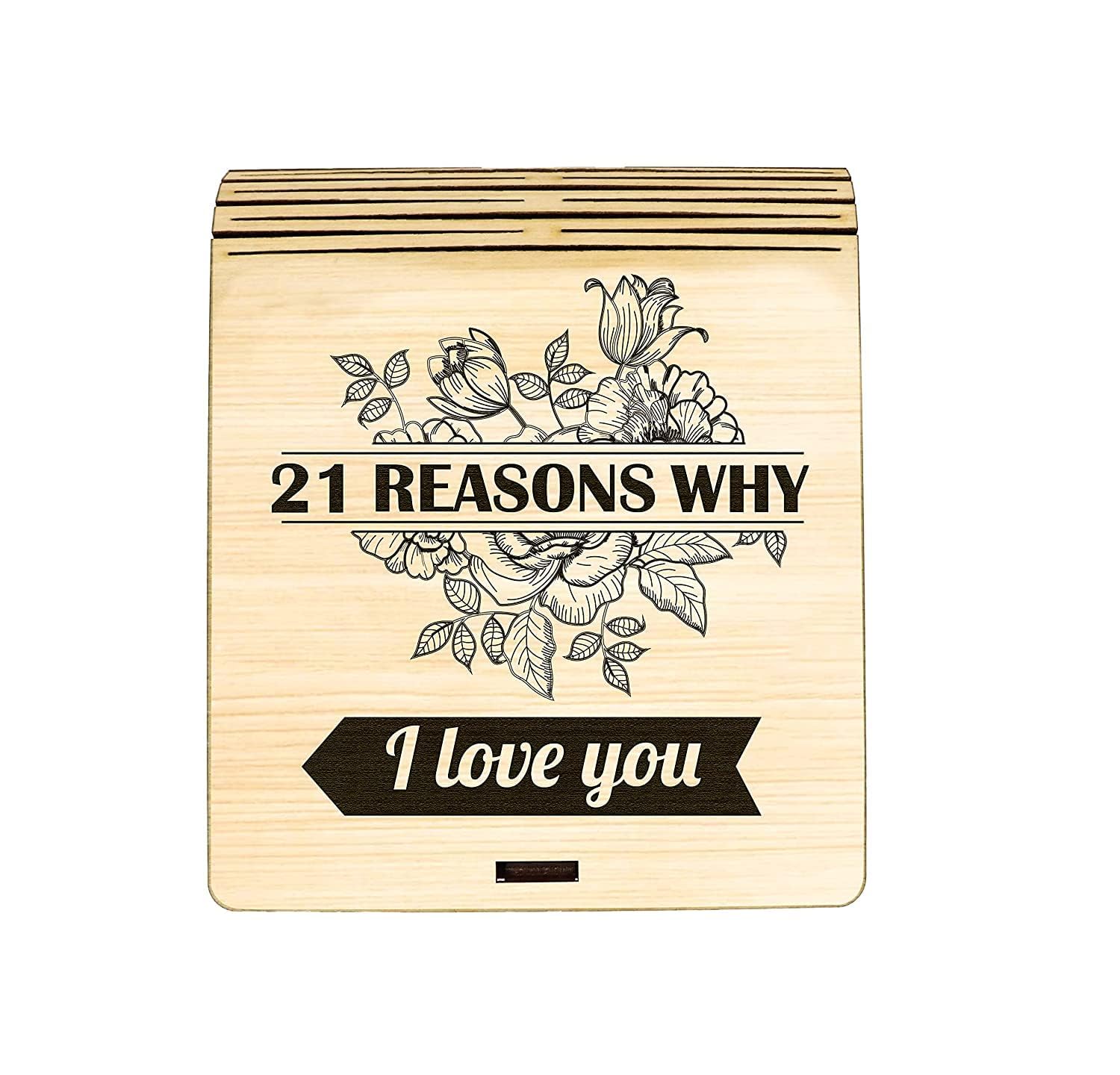 Custom Laser Engraved Wooden Heart Keepsake Box - Personalized Anniversary, Birthday & Romantic Gift for Loved Ones | Perfect for Jewelry, Rings & Special Memories (Brown)
