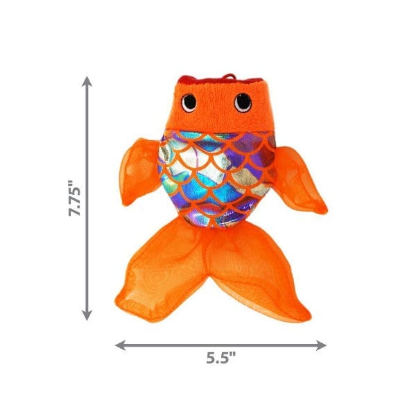 KONG Crackles Gulpz Interactive Cat Toy for Indoor Play - Crinkly Sound & Fun Textures to Stimulate Your Feline (Great for Solo Play & Bonding Time)