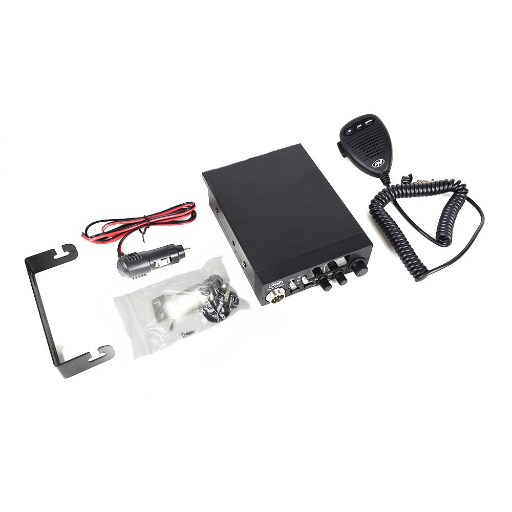 CB Radio Kit - CBI Escort HP 8000L ASQ with PNI ML100 CB Antenna for Truckers & Off-Road Adventures | Long-Range Communication for Road Trips, Camping & Emergency Preparedness