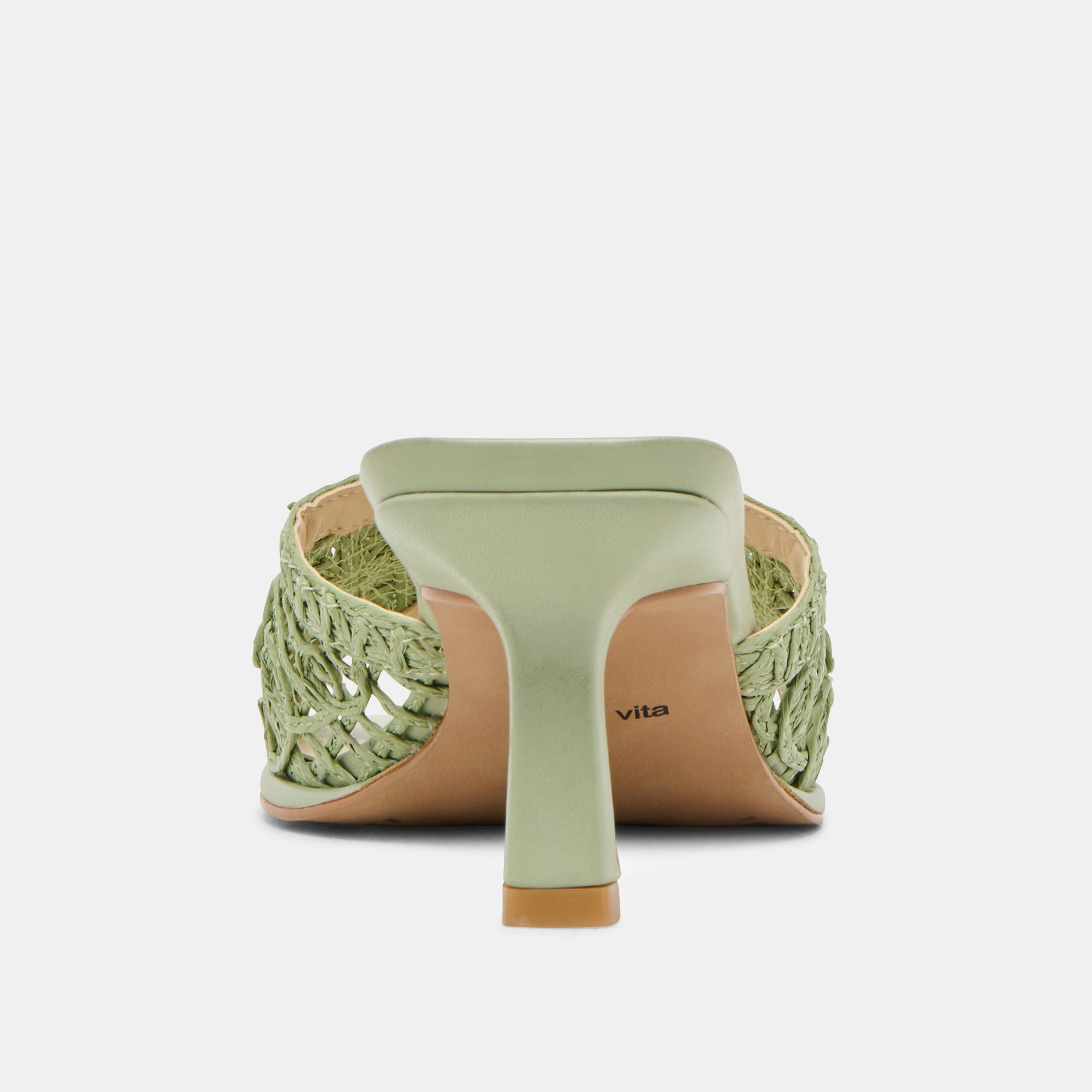 MAYLAH Sage Green Macrame Heels for Women - Stylish Bohemian Wedge Sandals for Summer, Parties & Weddings