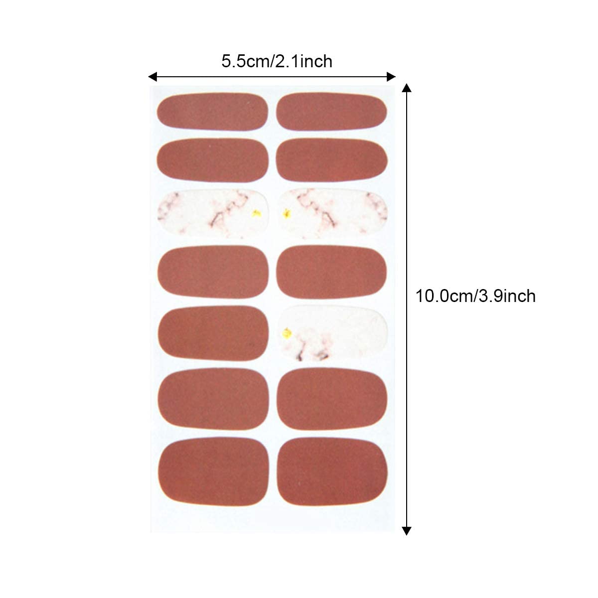 Premium WOKICOR Nail Art Stickers - Beautiful Fashion DIY Nail Decals for Women & Girls - Perfect for Home Manicure, Parties, and Special Occasions