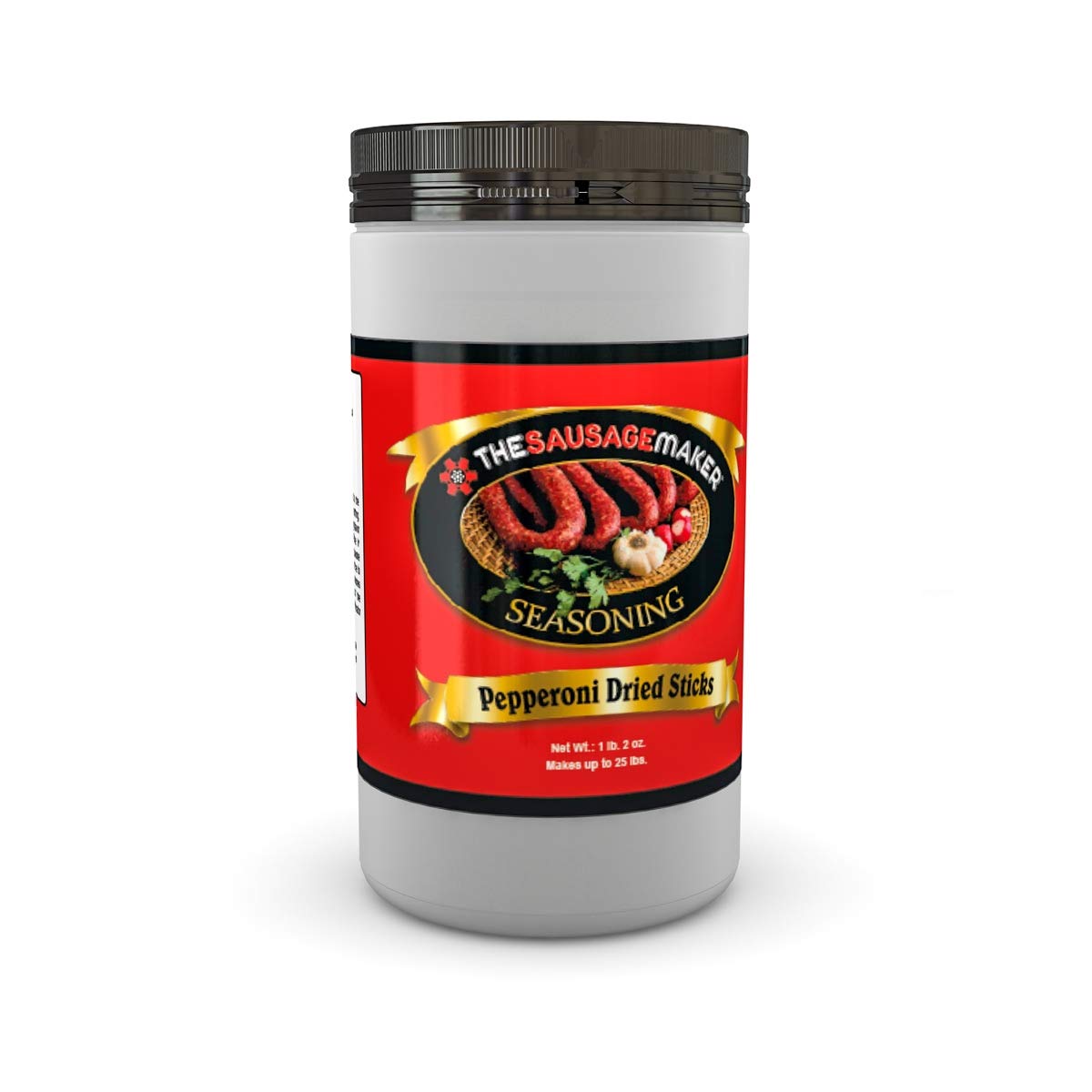 Premium Pepperoni Snack Stick Seasoning Mix (1 lb. 2 oz) - Authentic Sausage Maker Spice Blend for Homemade Jerky, Charcuterie & Party Snacks | Perfect for DIY Meat Sticks, Game Day Treats & Camping Food Prep