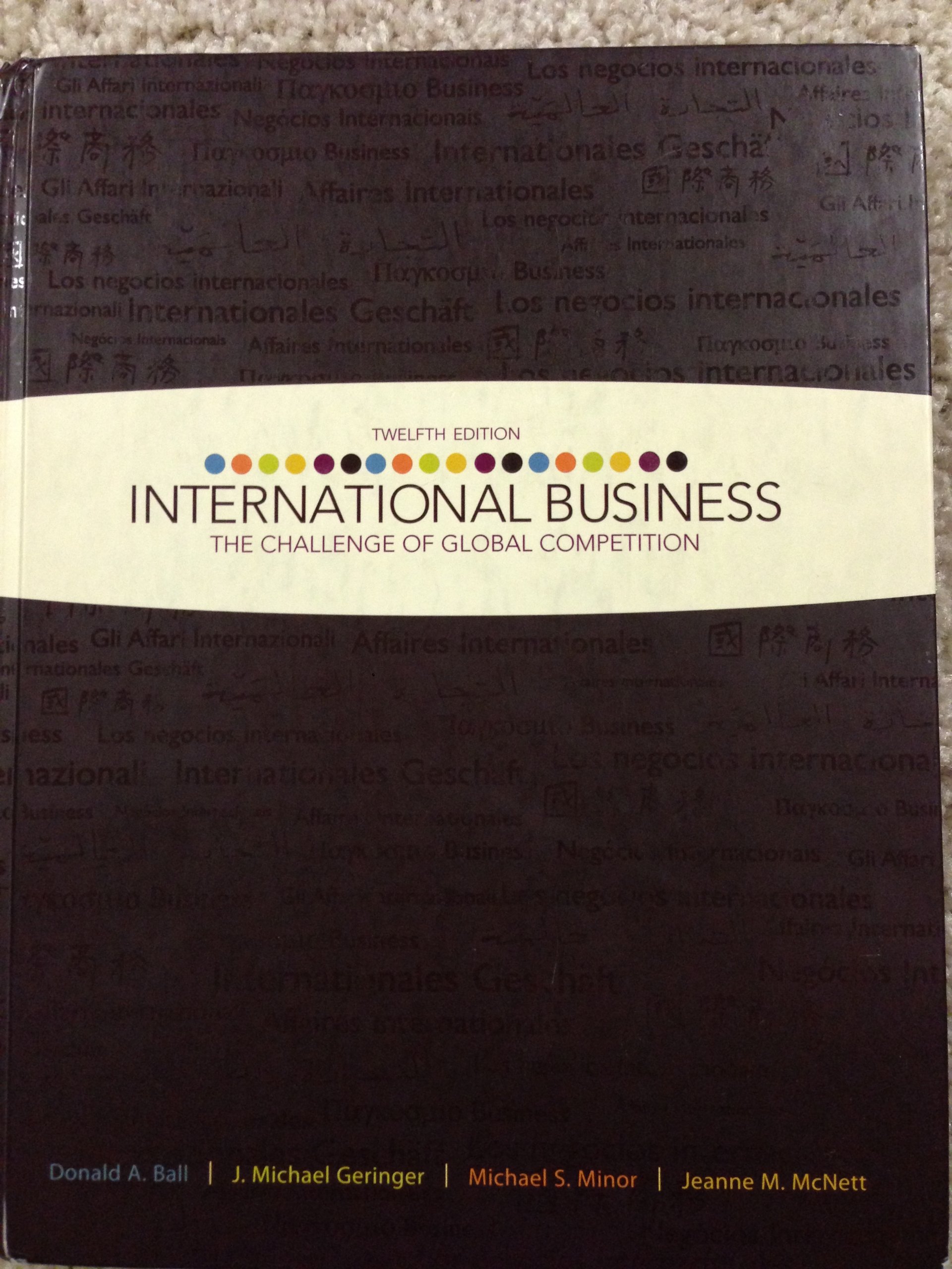 International Business: Strategies for Global Competition with CESIM Access Card – Perfect for Business Students & Professionals