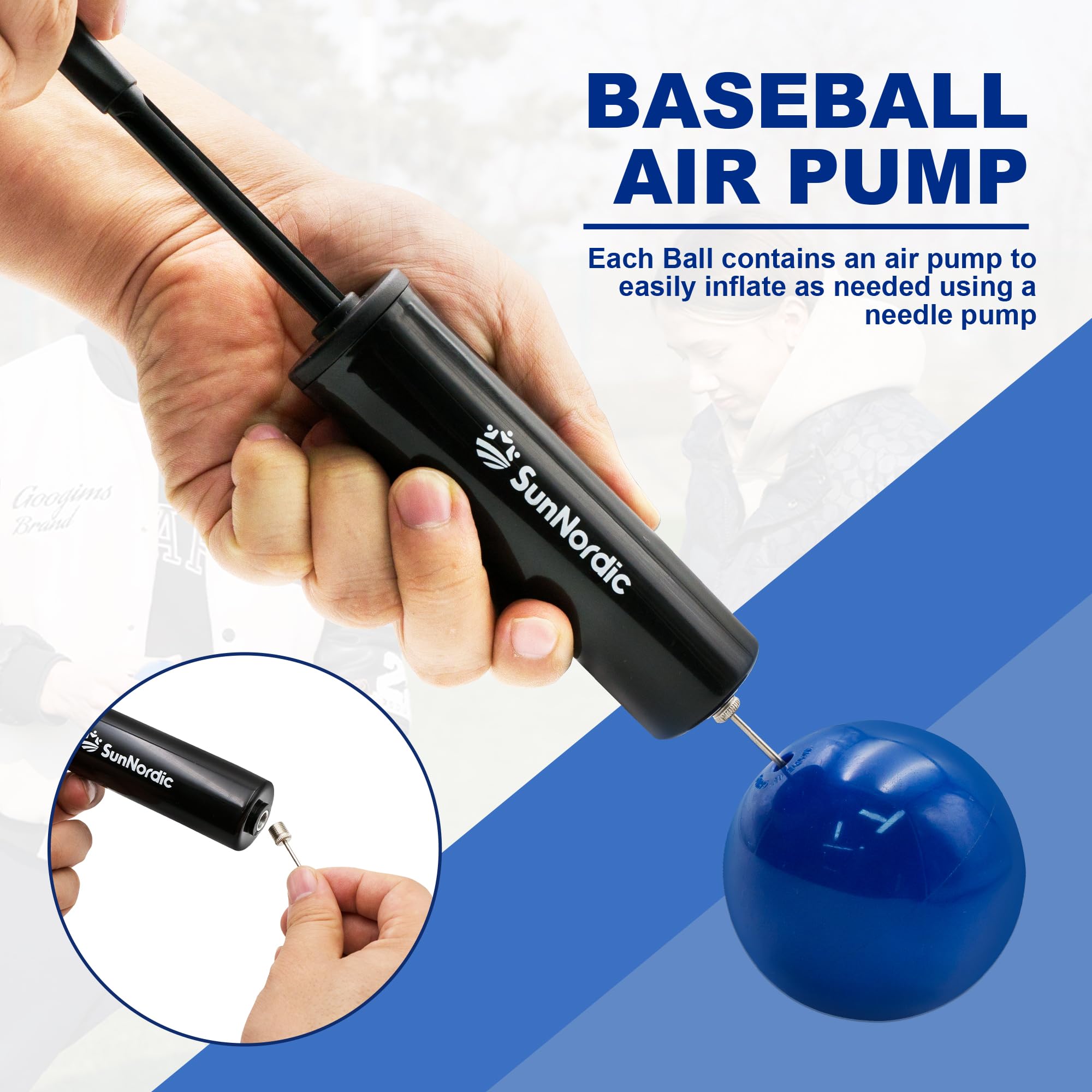 9 Pack Weighted Baseballs (16 oz) - Professional Hitting & Pitching Training Balls for Power Improvement - Perfect for Baseball Practice, Batting Drills & Strength Training - Suitable for All Skill Levels from Beginners to Pros