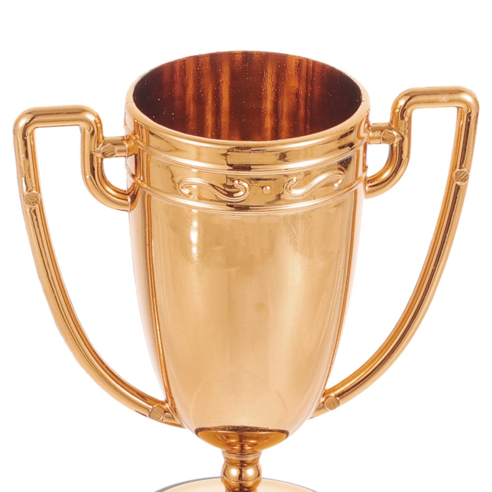 8Pcs Mini Plastic Trophies for Kids - Award Cups, Winner Prizes for Sports, School Competitions & Cheerleading Events