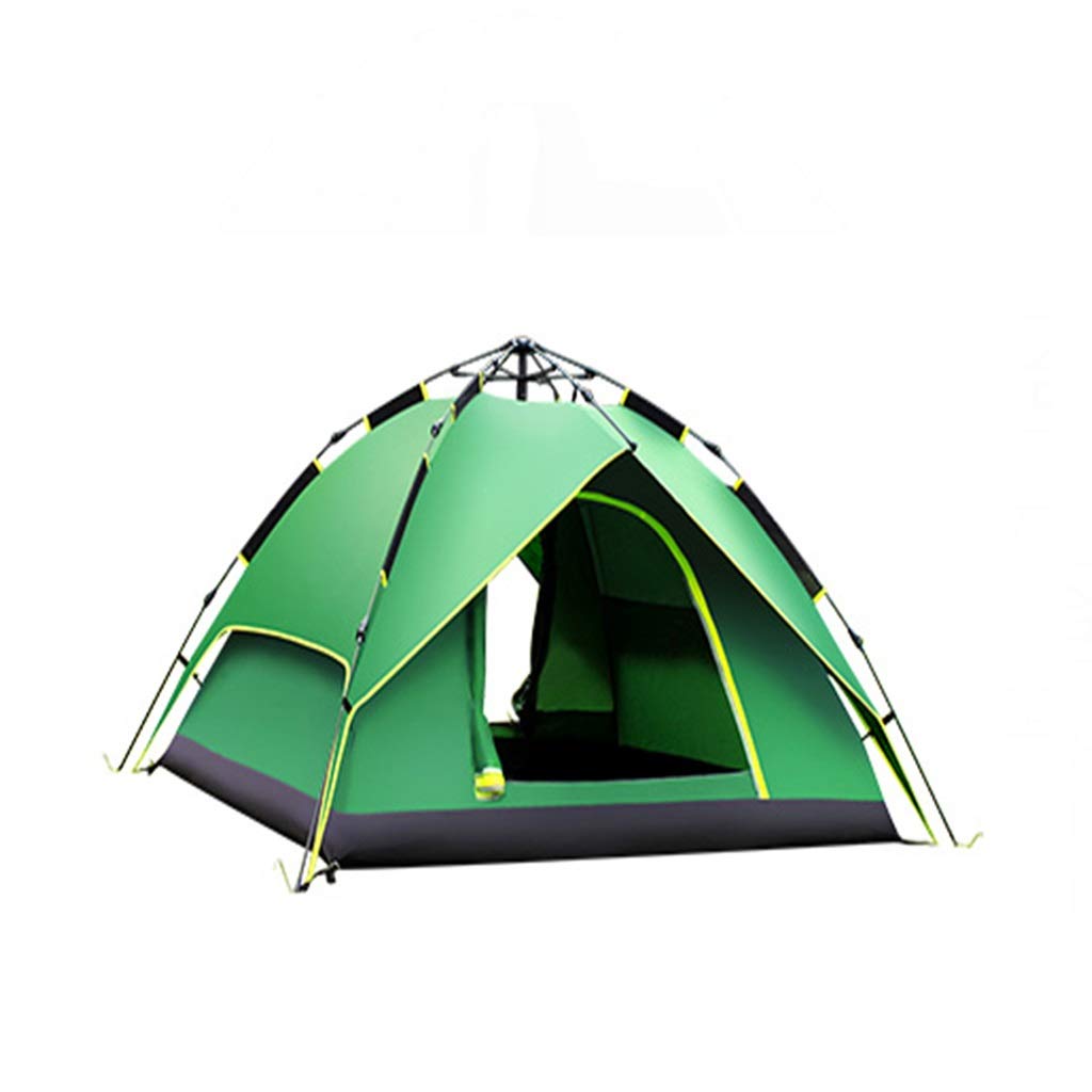 3-4 Person Waterproof Automatic Hydraulic Camping Tent - Lightweight Outdoor Dome Tent for Family Camping, Hiking & Backpacking | Perfect for Campgrounds, Beach Trips & Music Festivals