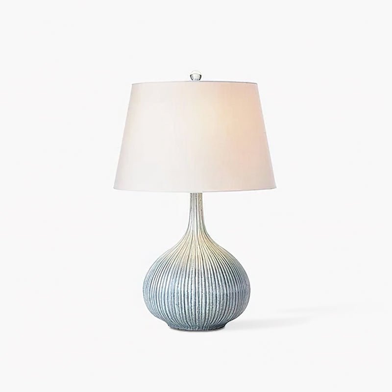 Kole Ceramic Table Lamp - Modern Home Decor Lighting for Bedroom, Living Room & Office - Stylish & Energy Efficient LED Lamp