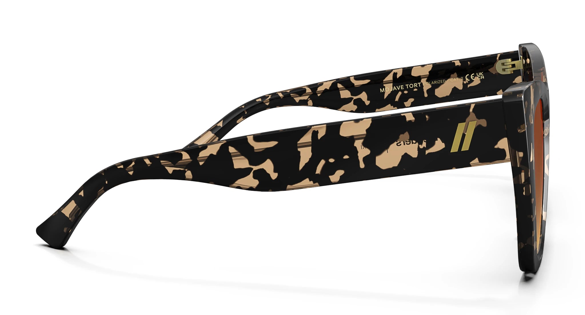 Rikki Mojave Tortoise Shell Sunglasses for Women - UV400 Protection, Retro Round Frame - Perfect for Beach, Driving & Outdoor Activities