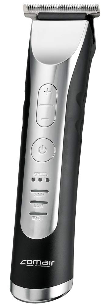 Comair HSM Black Expert Trimmer - Professional Hair Clipper for Barbers & Stylists | Precision Hair Cutting for Men & Women | Salon & Home Use