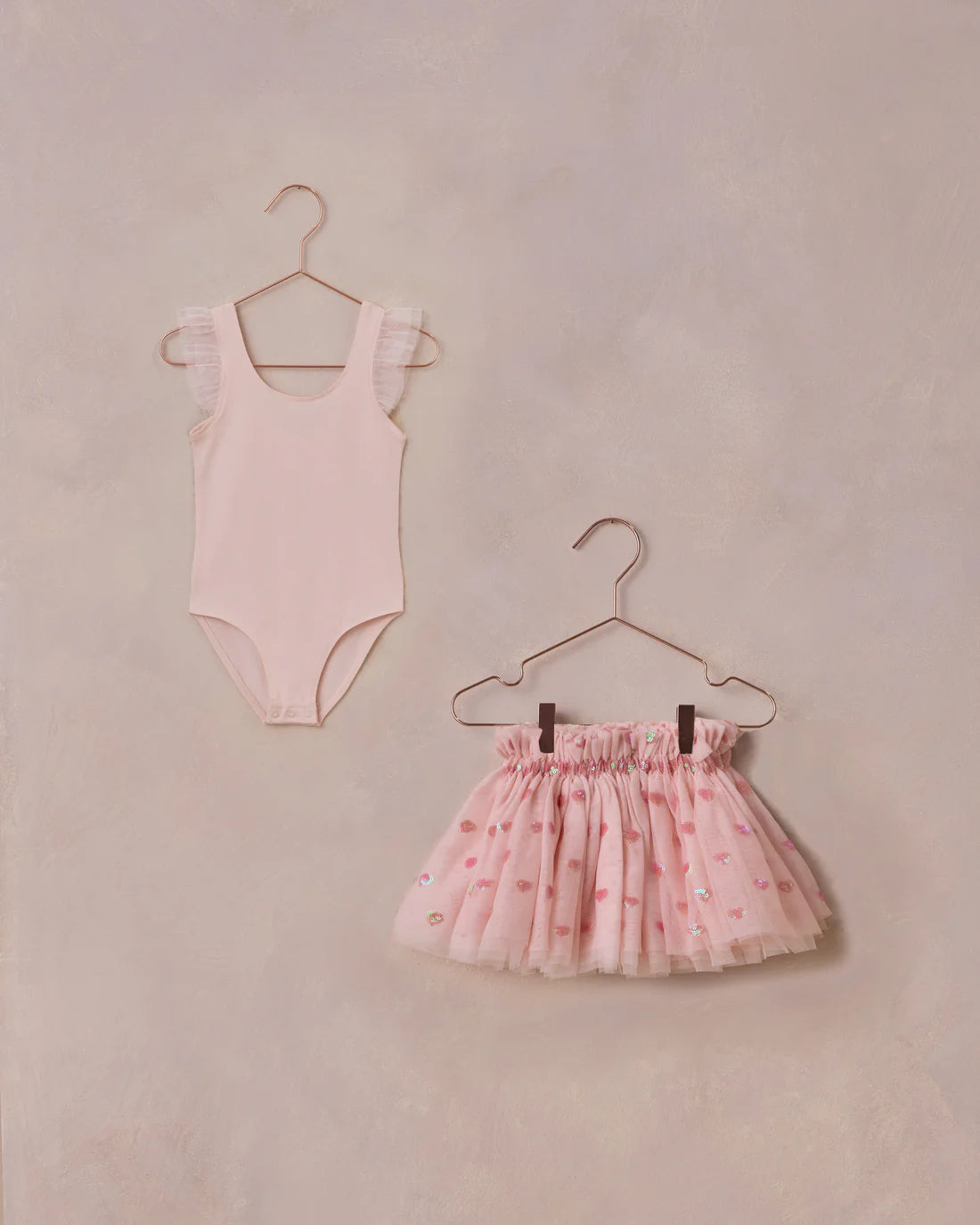 Nora Lee Lottie Tutu Set - Blush Pink Ballet Tutu Skirt for Girls | Perfect for Dance Recitals, Ballet Classes, Birthday Parties & Photo Shoots