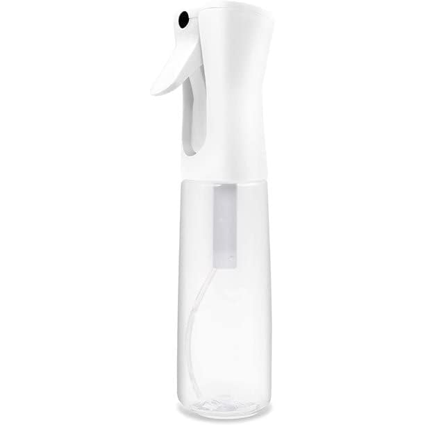 THECLOUDMALL® Fine Mist Spray Bottle - Continuous Water Sprayer for Hair Styling, Salon, Plants & Home Cleaning | Perfect for Hairstylists, Gardeners & Household Use