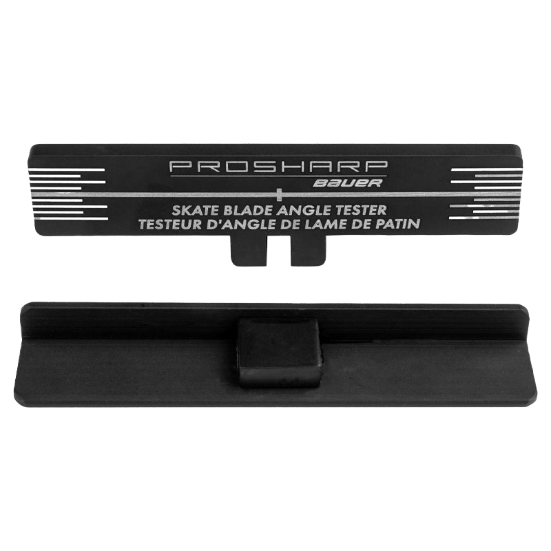 Bauer Prosharp Blade Angle Tester - Professional Ice Skate Blade Alignment Tool for Hockey Players - Perfect for Rink Practice & Game Performance