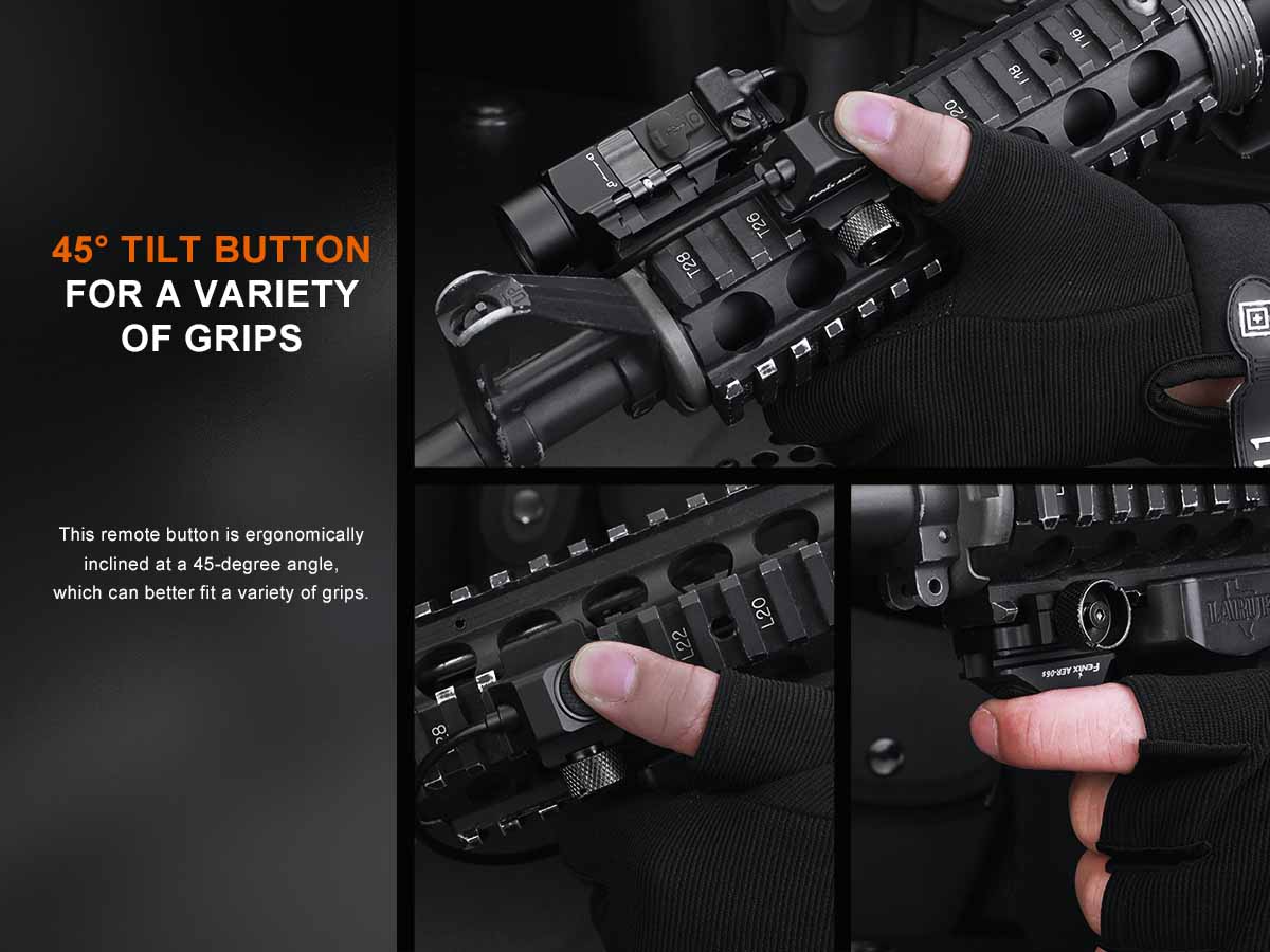 Fenix AER 06s Tactical Remote Switch for Flashlights - Waterproof & Durable Tactical Gear for Outdoor, Hunting & Emergency Use (Discontinued Model)