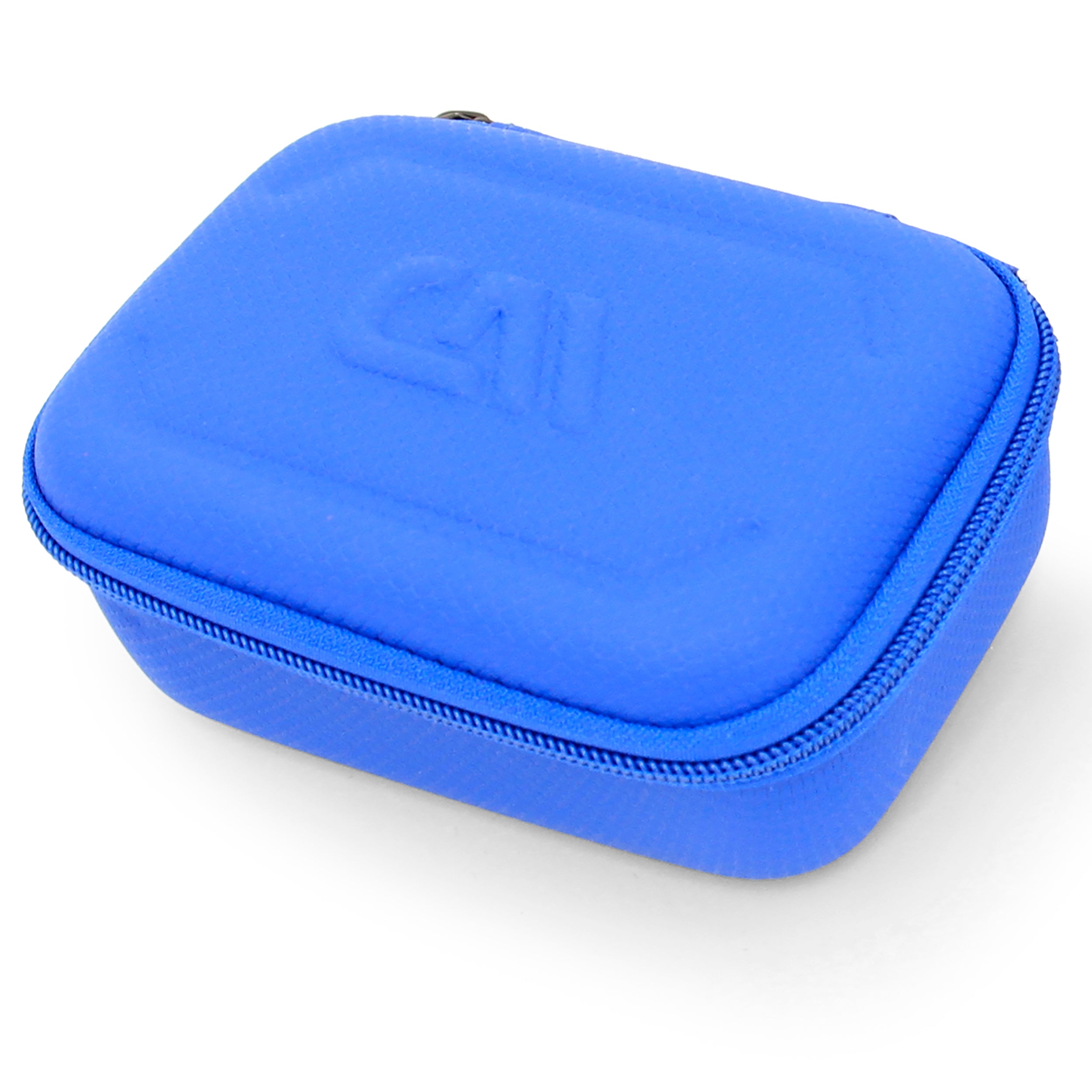 CASEMATIX Hard Shell Travel Case for Zoleo Satellite Communicator - Protective Case with Wrist Strap for Satellite Messenger (Blue) - Perfect for Outdoor Adventures, Hiking, and Emergency Communication