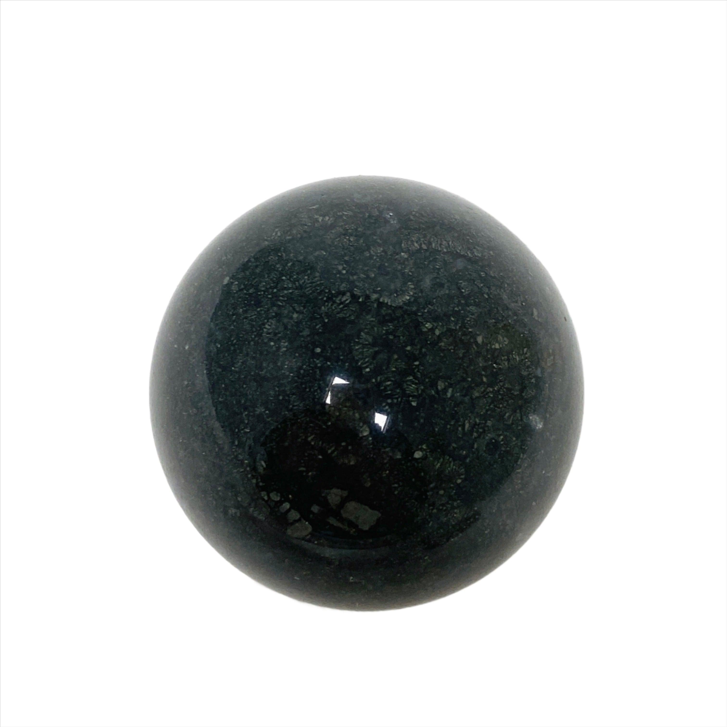 Natural Marcasite in Quartz & Agate Sphere - Healing Crystal Ball for Meditation, Reiki & Home Decor - MQAS 08