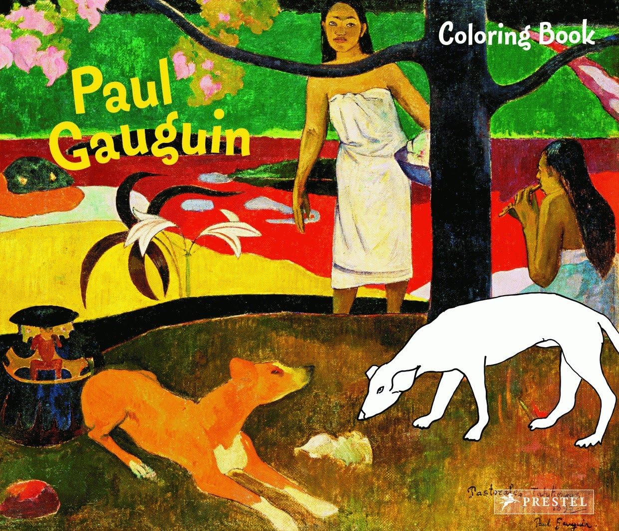 Gauguin Coloring Book for Adults - Relaxing Art Therapy