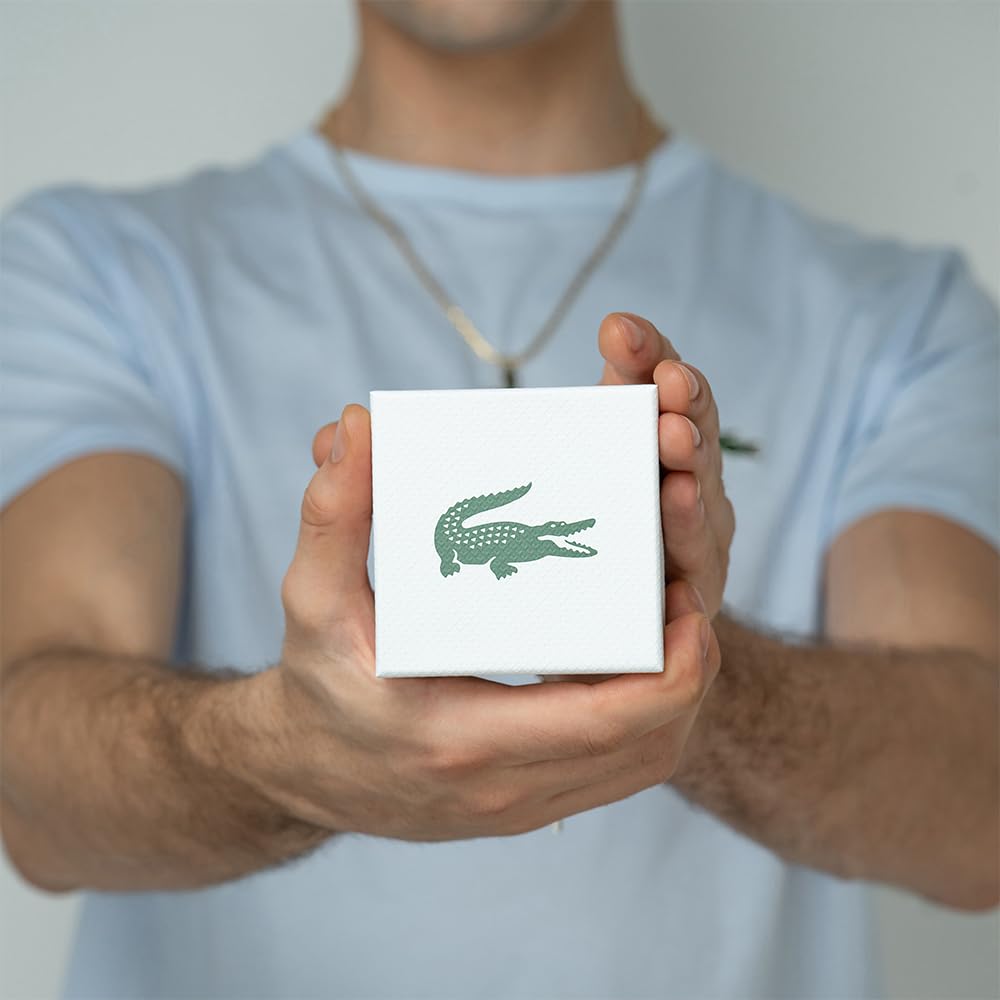 Lacoste Men's Analog Quartz Watch with Silicone Strap - Waterproof Casual Dress Watch for Business, Sports & Everyday Wear