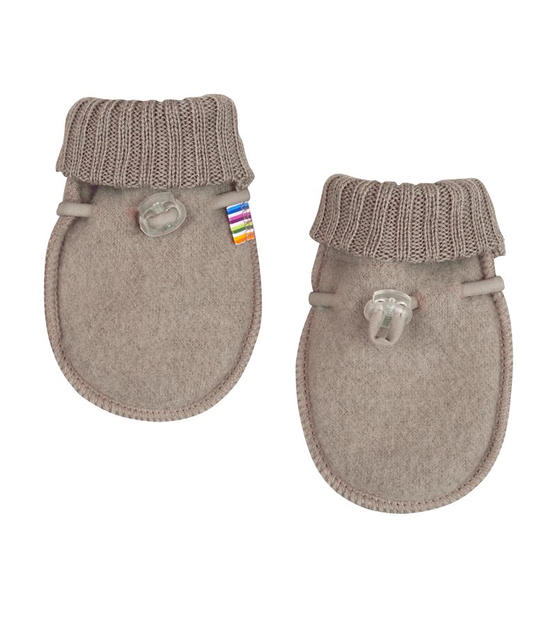 Joha Soft Wool Baby Mittens - Warm & Cozy Oatmeal Color for Newborns & Infants - Perfect for Winter, Cold Weather & Outdoor Protection