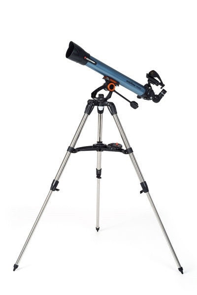 Celestron Inspire 70AZ Refractor Telescope for Adults & Kids - 70mm Aperture Astronomy Telescope with Smartphone Adapter & Tripod - Perfect for Stargazing, Moon Viewing & Backyard Astronomy