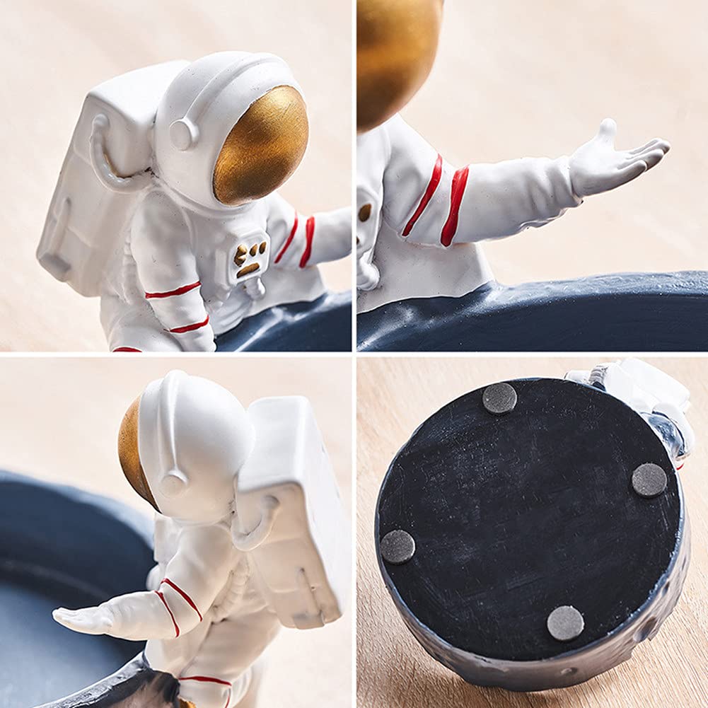 Premium Astronaut-Themed Cigar Ashtray - Modern Decorative Ashtray for Home, Office, Indoor & Outdoor Use - Perfect for Patio, Man Cave, and Smoking Lounges