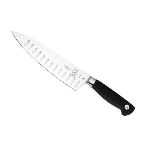 Genesis M21077 8-Inch Chef's Knife with Granton Edge - Professional Kitchen Knife for Slicing, Dicing & Chopping - Perfect for Home Cooks & Professional Chefs