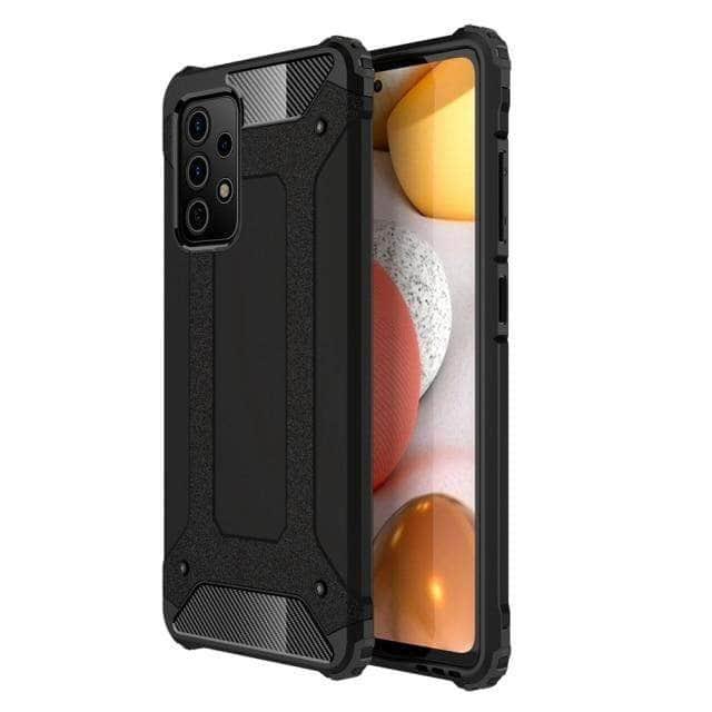 Shockproof Armor Galaxy A12 Silicone Case - Durable Protective Phone Cover for Samsung Galaxy A12 - Perfect for Outdoor Activities, Work & Daily Use