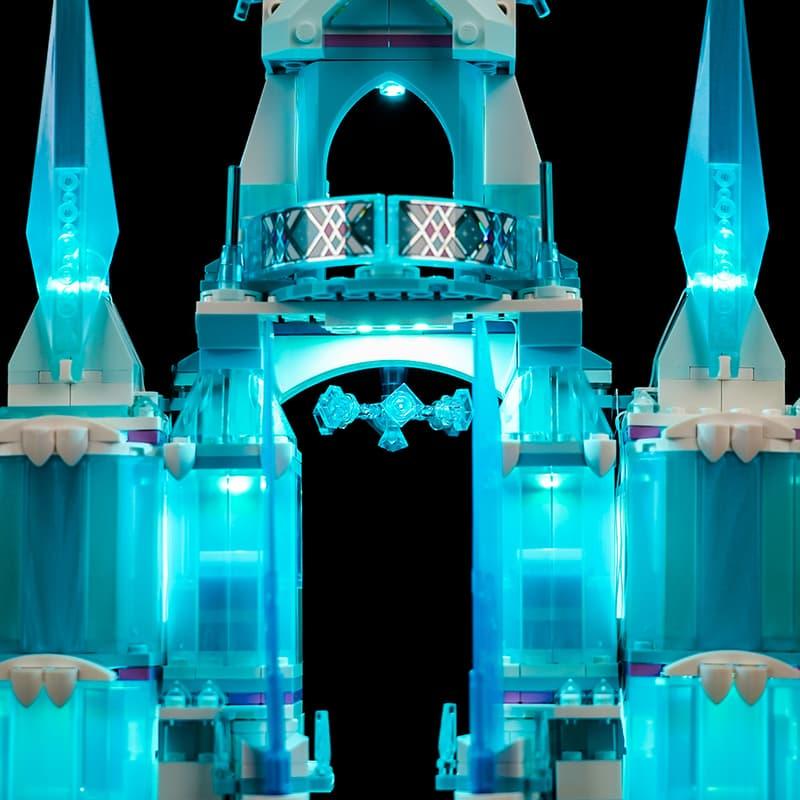 LEGO Disney Elsa's Ice Palace 43244 Light Kit - LED Lighting Set for LEGO Building Blocks - Enhance Your Disney Frozen Castle Display for Home Decor & Collectibles