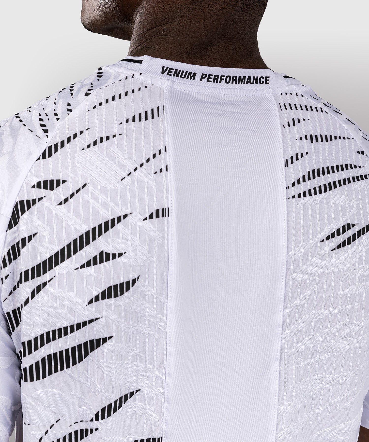 Venum UFC Fusion Personalized Authentic Fight Night Jersey for Men - White | MMA Walkout Shirt for Training & Events