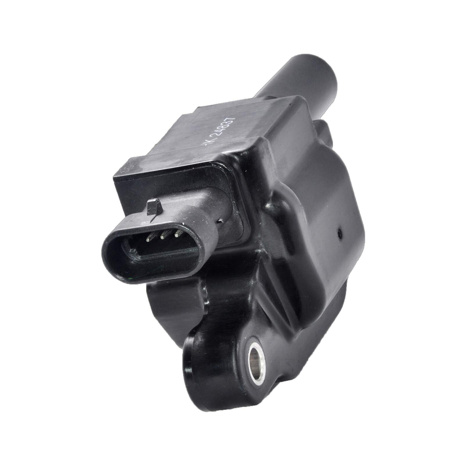 Herko B058 Ignition Coil Set of 8 with WGM48 Spark Plug Wires - Compatible with Ford, Chevy, Dodge - Perfect for Engine Tune-Ups & Performance Upgrades