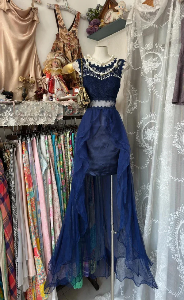 Elegant Mermaid Lace Applique Party Dress for Women - Formal Evening Gown J6760 | Perfect for Prom, Wedding Guest, Cocktail Party & Special Occasions