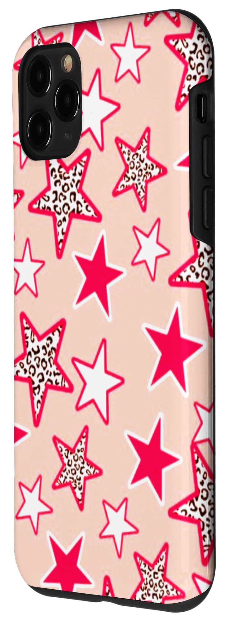 Cute Retro Animal Stars iPhone 11 Pro Case - Trendy Indie Preppy Aesthetic Print Phone Cover for Women & Men - Perfect for School, Work, Travel & Everyday Use