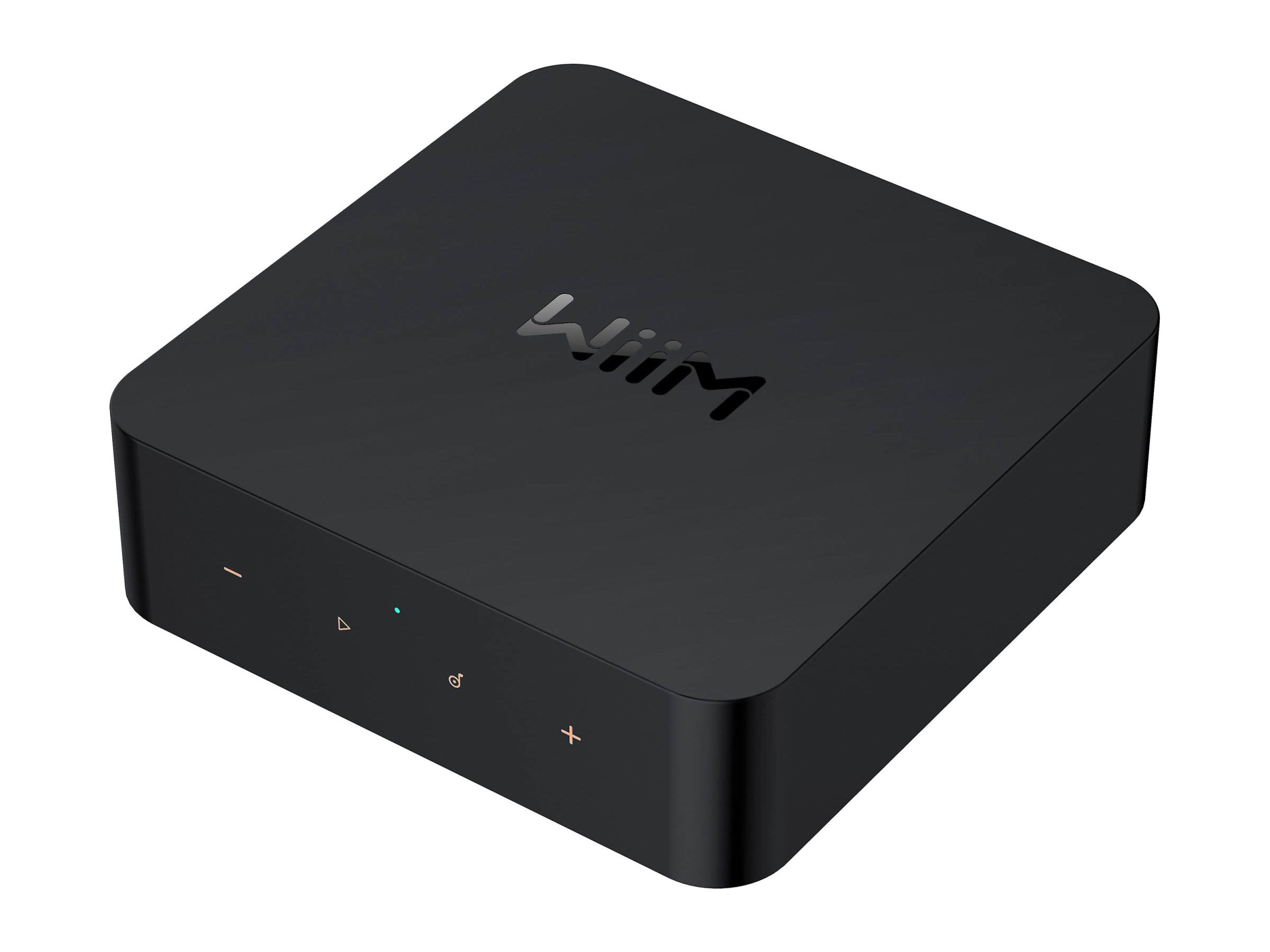 Wiim Pro Network Audio Streamer - High Fidelity Wireless Music Player for Home Theater & Multi-Room Audio System | Perfect for Spotify, Tidal, Apple Music Streaming