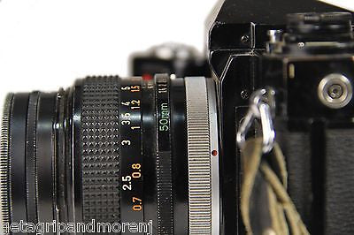 Canon F-1 35mm SLR Film Camera with 50mm FD 1.4 Lens - Vintage Photography, Film Enthusiasts, Professional Shooting
