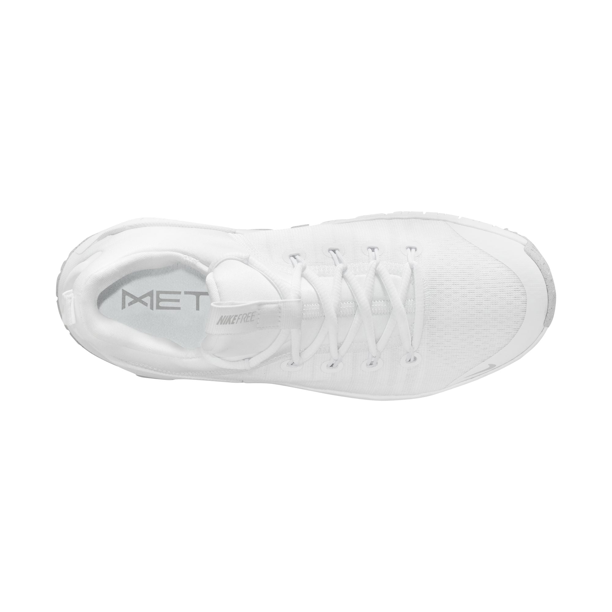 Women's Free Metcon 6 Cross Training Shoes - 101 White/Platinum Tint - Lightweight Gym Workout Shoes for Running, HIIT & Weightlifting - Perfect for CrossFit & Fitness Training