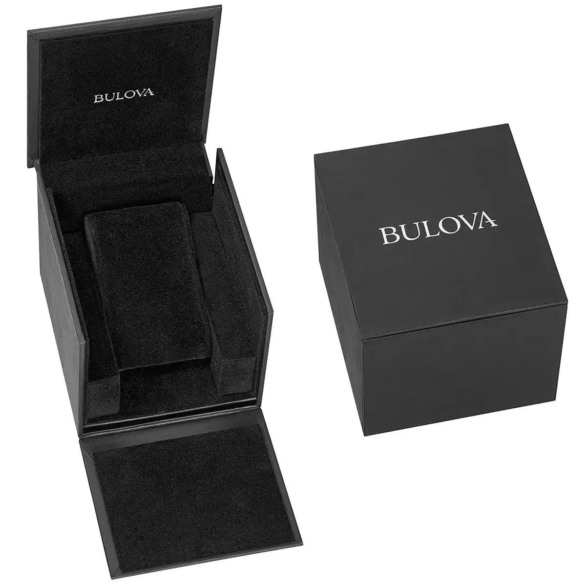 Bulova Ladies' Crystal Phantom Quartz Watch with Mother-of-Pearl Dial & Small Second Hand - Elegant Dress Watch for Women, Perfect for Office, Party & Special Occasions