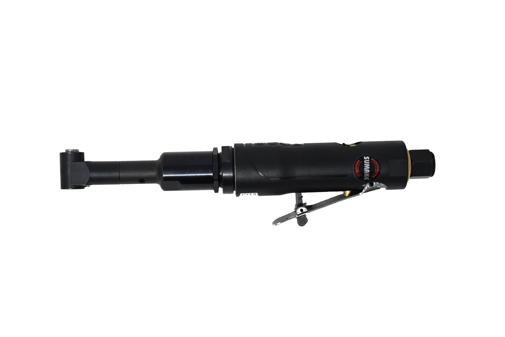 Industrial Aerospace Aircraft Mini 90 Degree Angle Air Drill Head with Comfort Grip (Sumake ST-4406) - Perfect for Tight Spaces & Precision Drilling in Aviation Maintenance