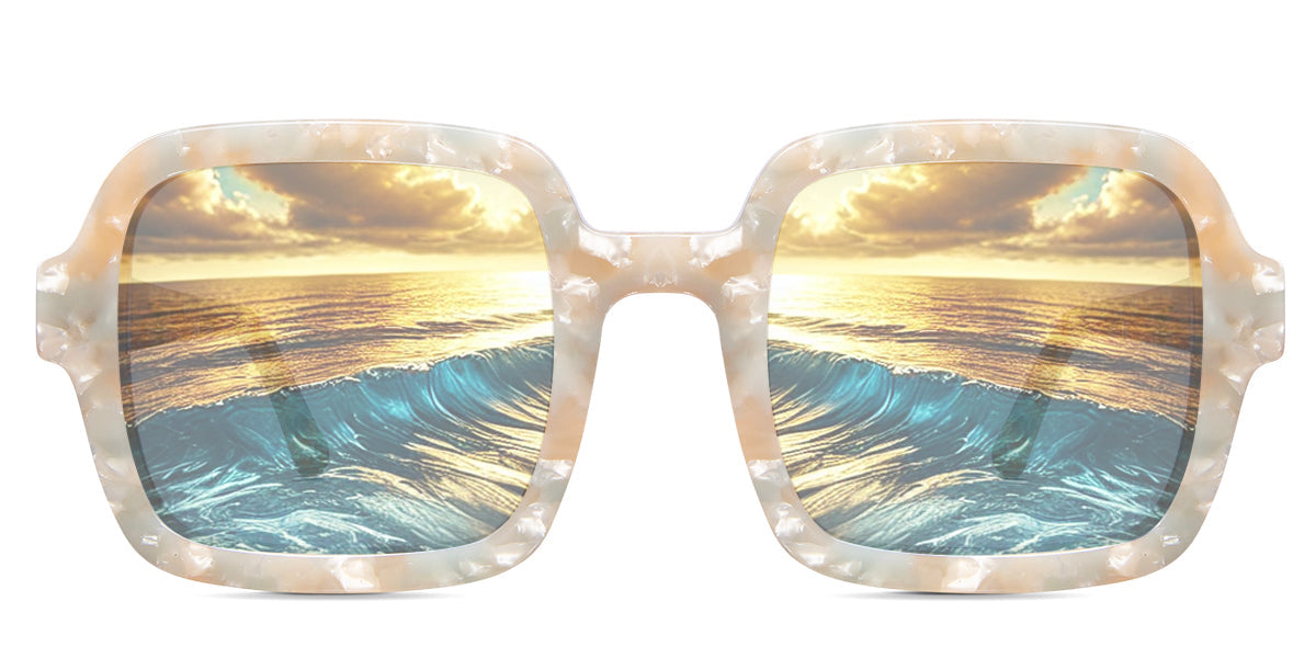 Udo Women's Prescription Tinted Glasses - Stylish & UV Protection for Driving, Reading & Outdoor Activities