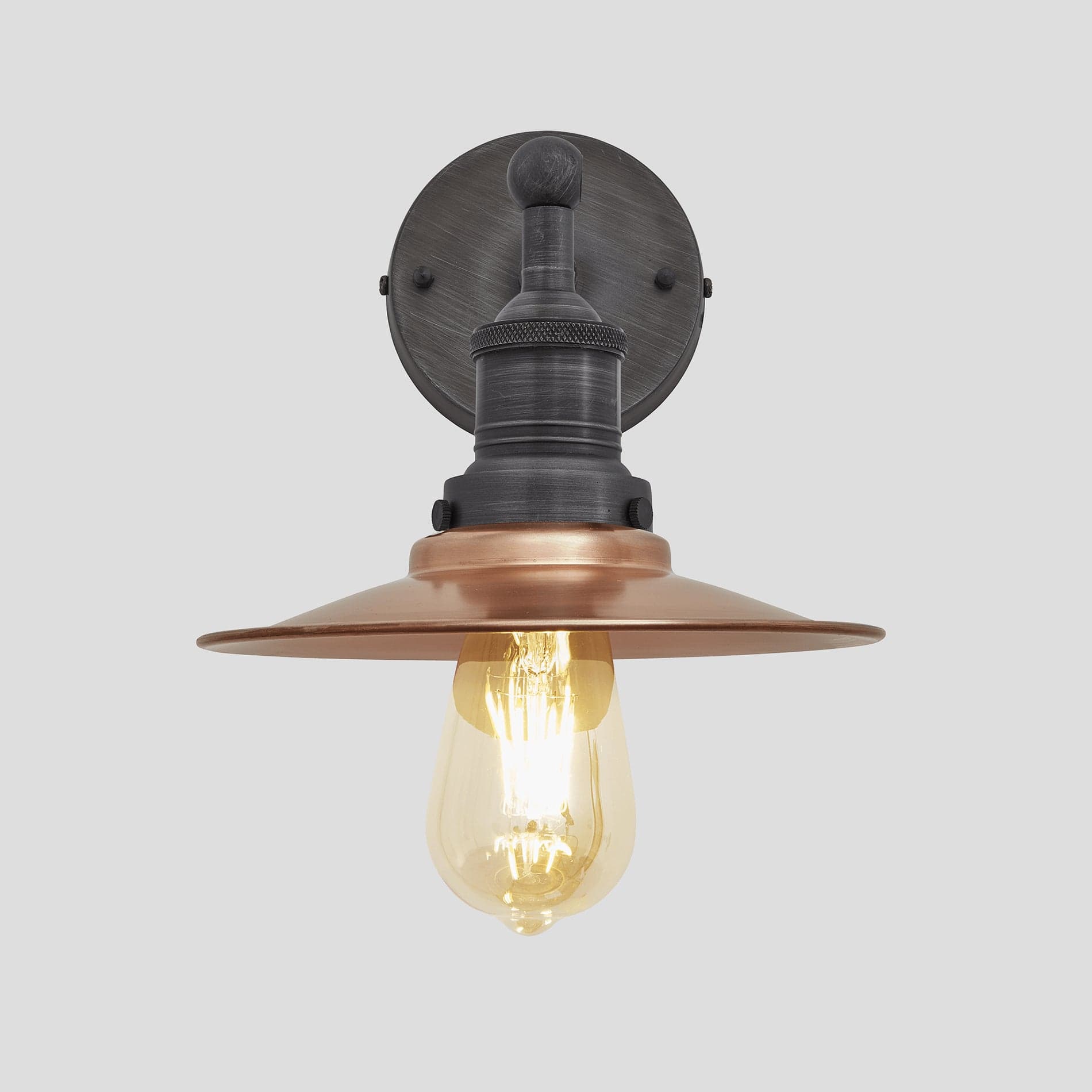 Brooklyn 8 Flat Outdoor Wall Light - Durable Weatherproof Exterior Sconce with Various Finishes - Perfect for Porch, Patio, Garage & Entryway Lighting