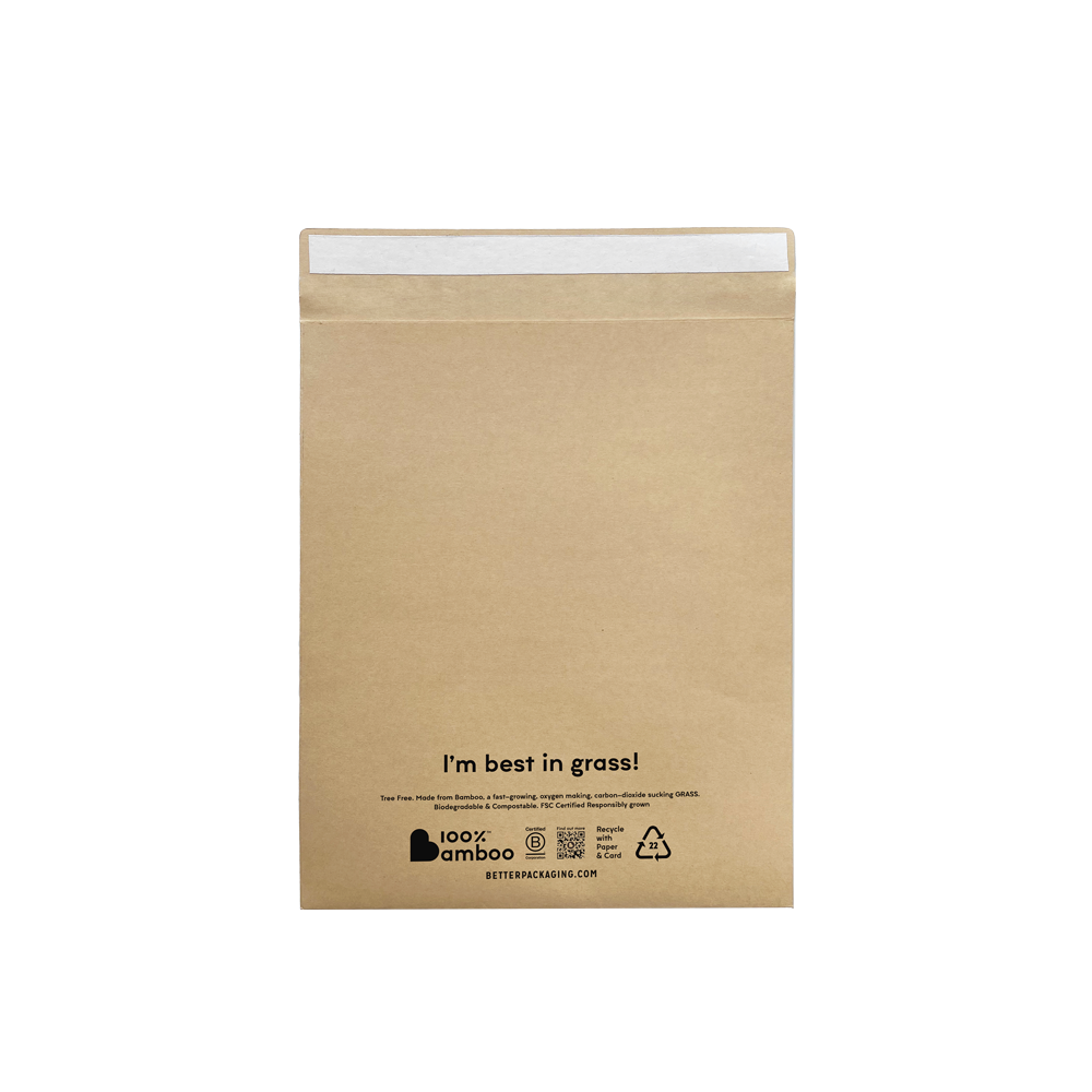 Eco-Friendly Bamboo Envelopes - Sustainable & Biodegradable Mailing Solution for Greener Packaging | Perfect for Wedding Invitations, Business Mailers & Eco-Conscious Shipping