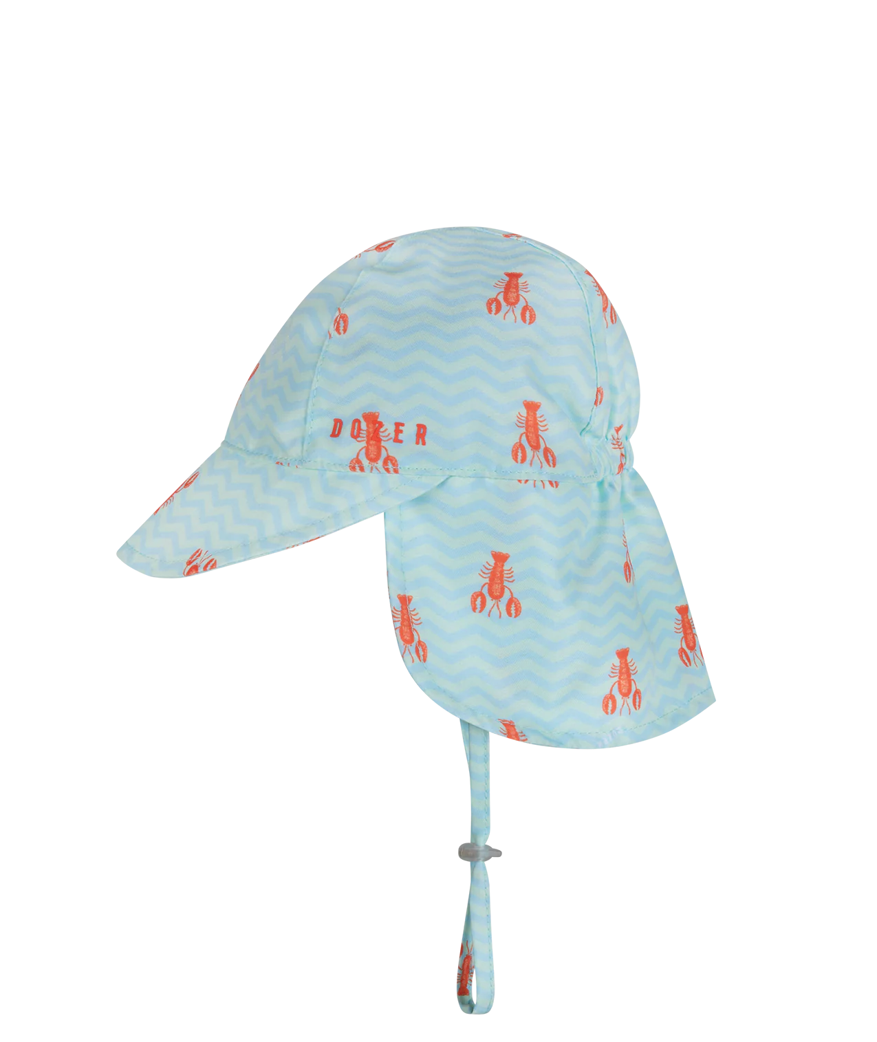 Millymook Mint Moree Baby Legionnaire Hat - UPF 50+ Sun Protection for Infants & Toddlers - Perfect for Beach, Park, and Outdoor Adventures
