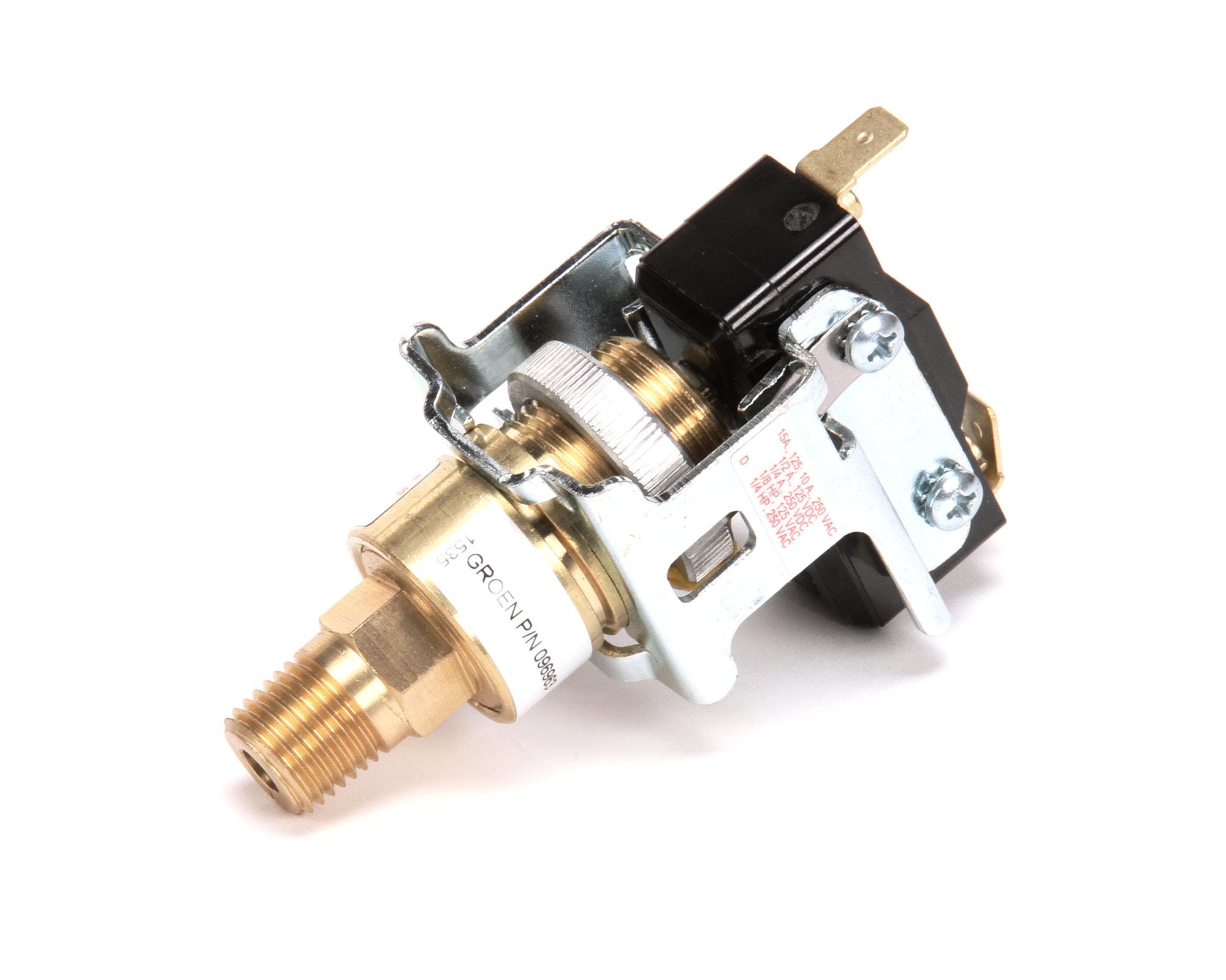 Groen Z096963 1/4 NPT Pressure Switch for Commercial Kitchen Equipment | Compatible with Groen Steamers & Kettles