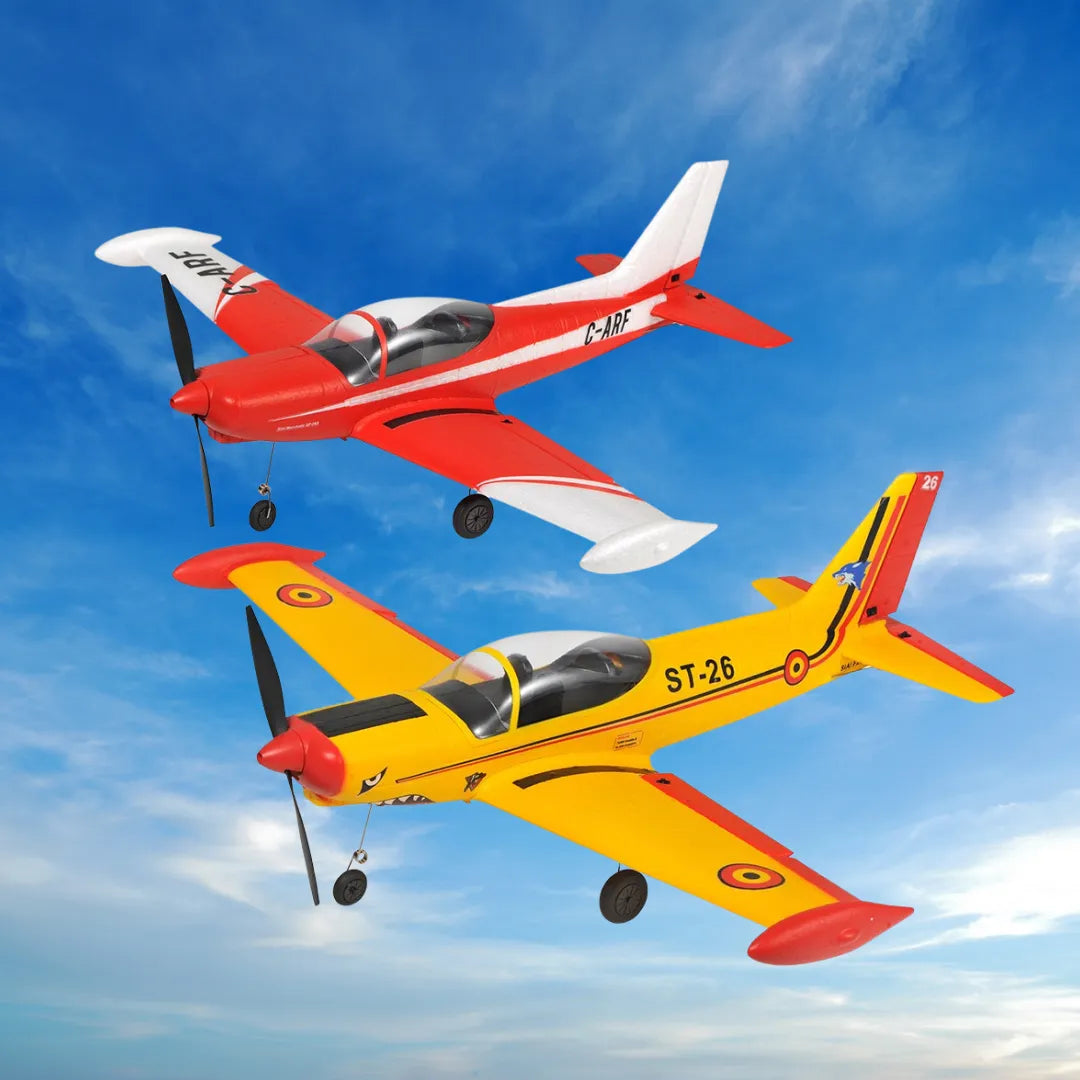 TOP RC HOBBY SF260 Mini Airplane - 450MM Wingspan, 6-Axis Gyro, One-Key Takeoff - Perfect for Beginners & Outdoor RC Flying Enthusiasts
